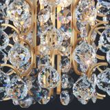 Small golden brass pendant by Christoph Palme, Germany, 1970s.