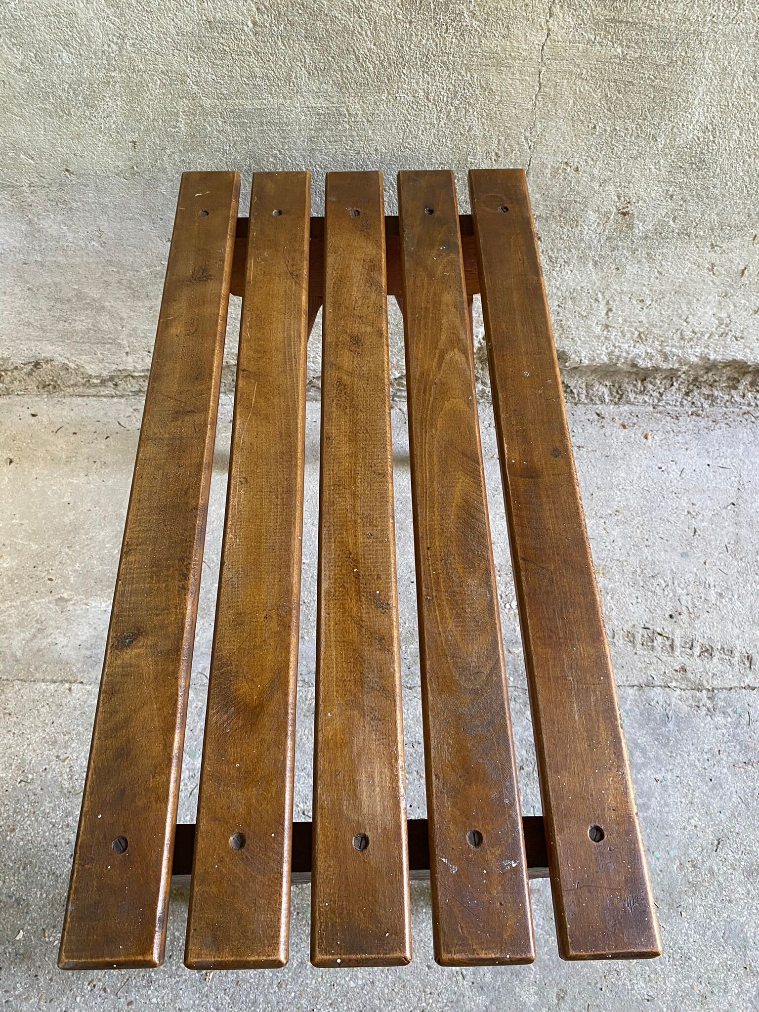 Scandinavian style plant holder with compass base