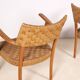 Pair of Karl Schrøder Model 1570 Lounge Chairs, Fritz Hansen, 1930s