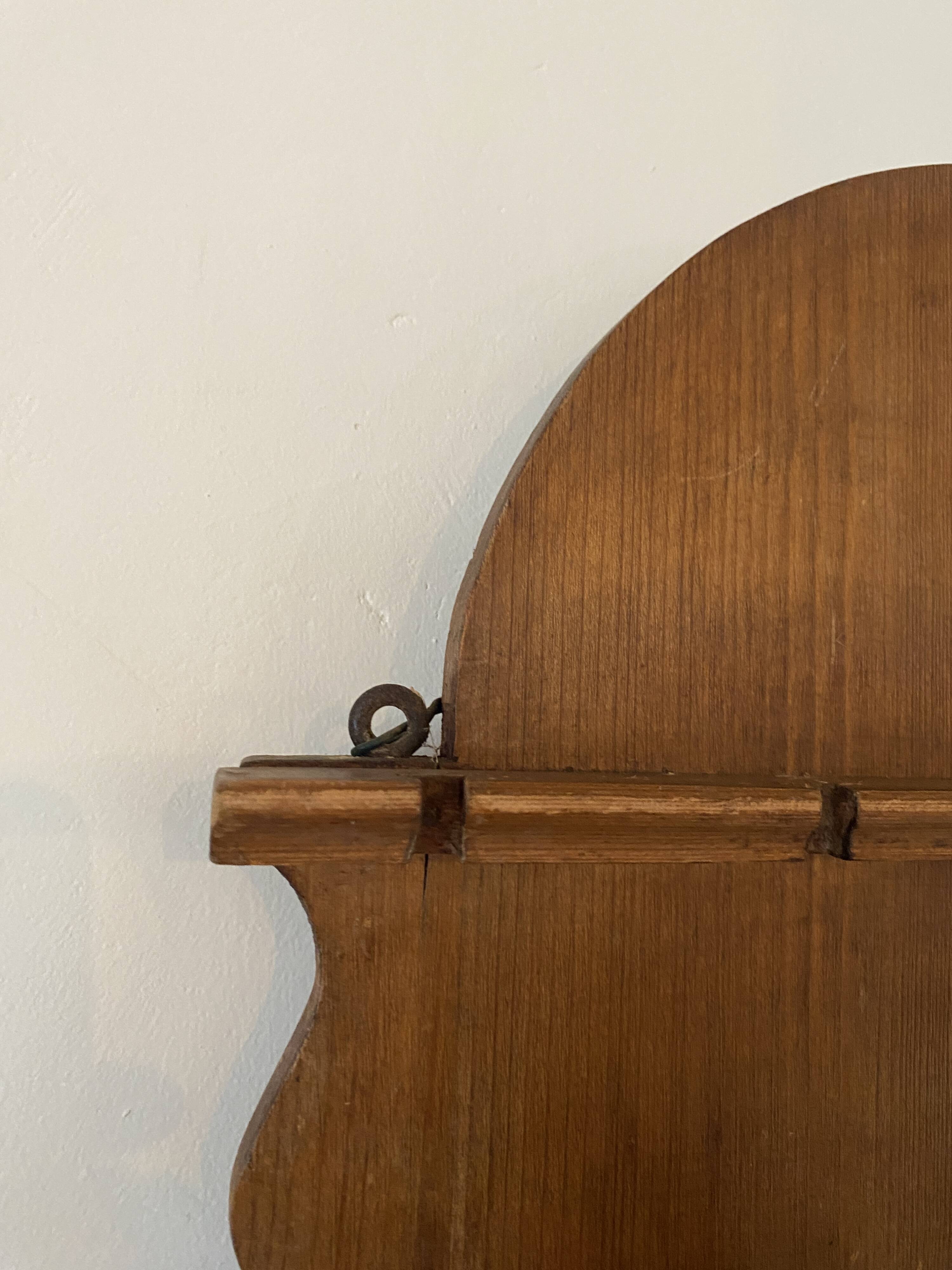 Handcrafted cutlery holder, 19th century