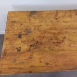 Rustic farmhouse table with drawers