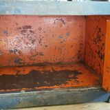 Old safe with his key