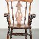Antique English Windsor spindle chair from the early 19th century