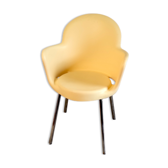 Chaise beige « GoGo Basic » par Marcello Ziliani pour Sintesi - fin XXème