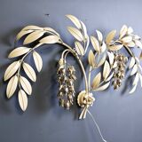 Vintage tulip wall lamp by Hans Kögl , 1970s