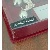 Ensemble  de 6 marque place pommes argentés