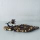 Gold wall candle holder
