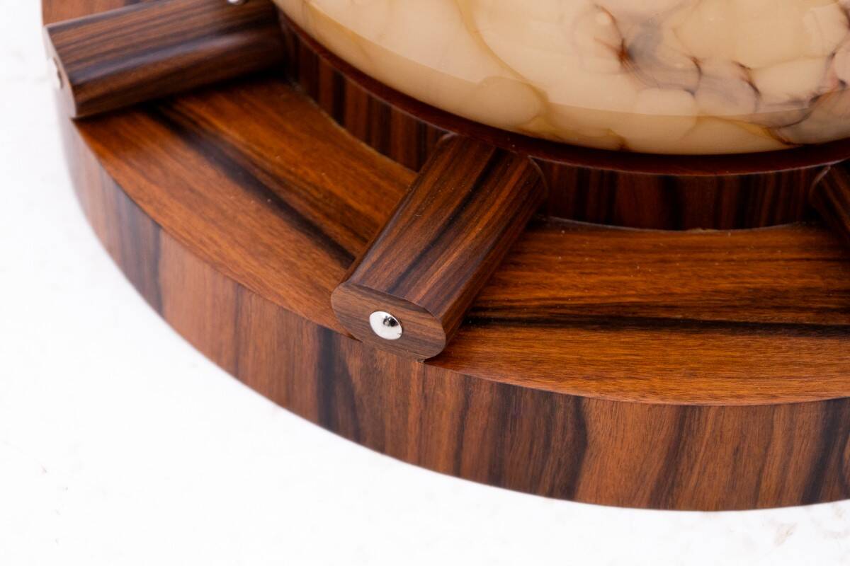 Art Deco lamp/ceiling, Poland, 1950s.