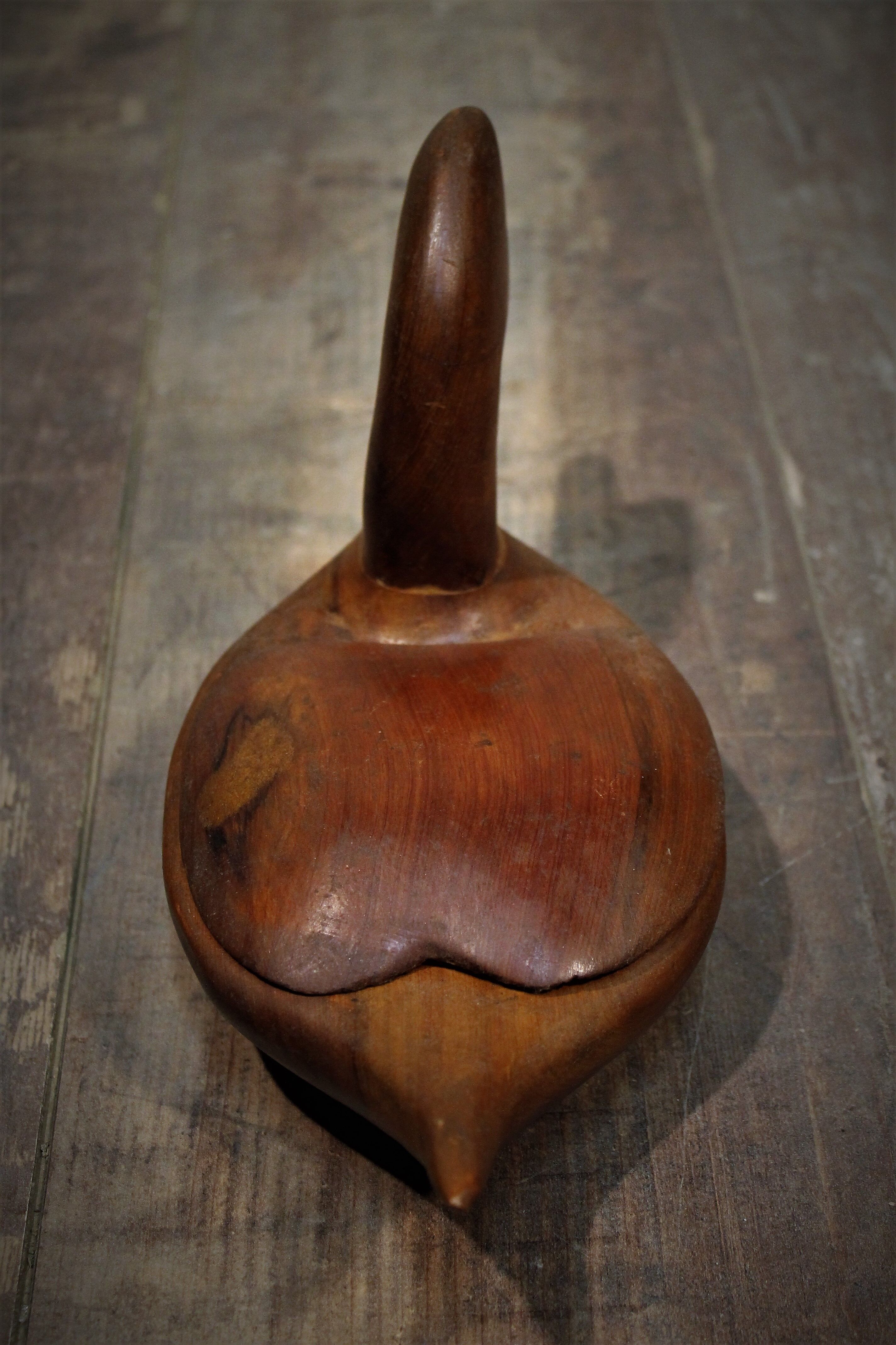 Empty pocket scandinavian "duck", teak, 60s