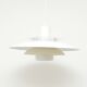 Lampe Sierra scandinave blanche, années 1970