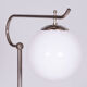 20th century czech bauhaus chrome floor lamp, by hynek gottwald, 1930s