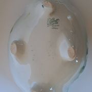 Keller and Guérin Lunéville soup tureen, Pommier model.