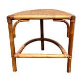 Table de chevet en rotin