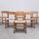 Ensemble précoce de 6 chaises de salle à manger 'J39' par Børge Mogensen pour FDB Møbler, 1947