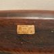 centre de table, pirogue, wood art, Jean Gillon, jacaranda, vintage 70