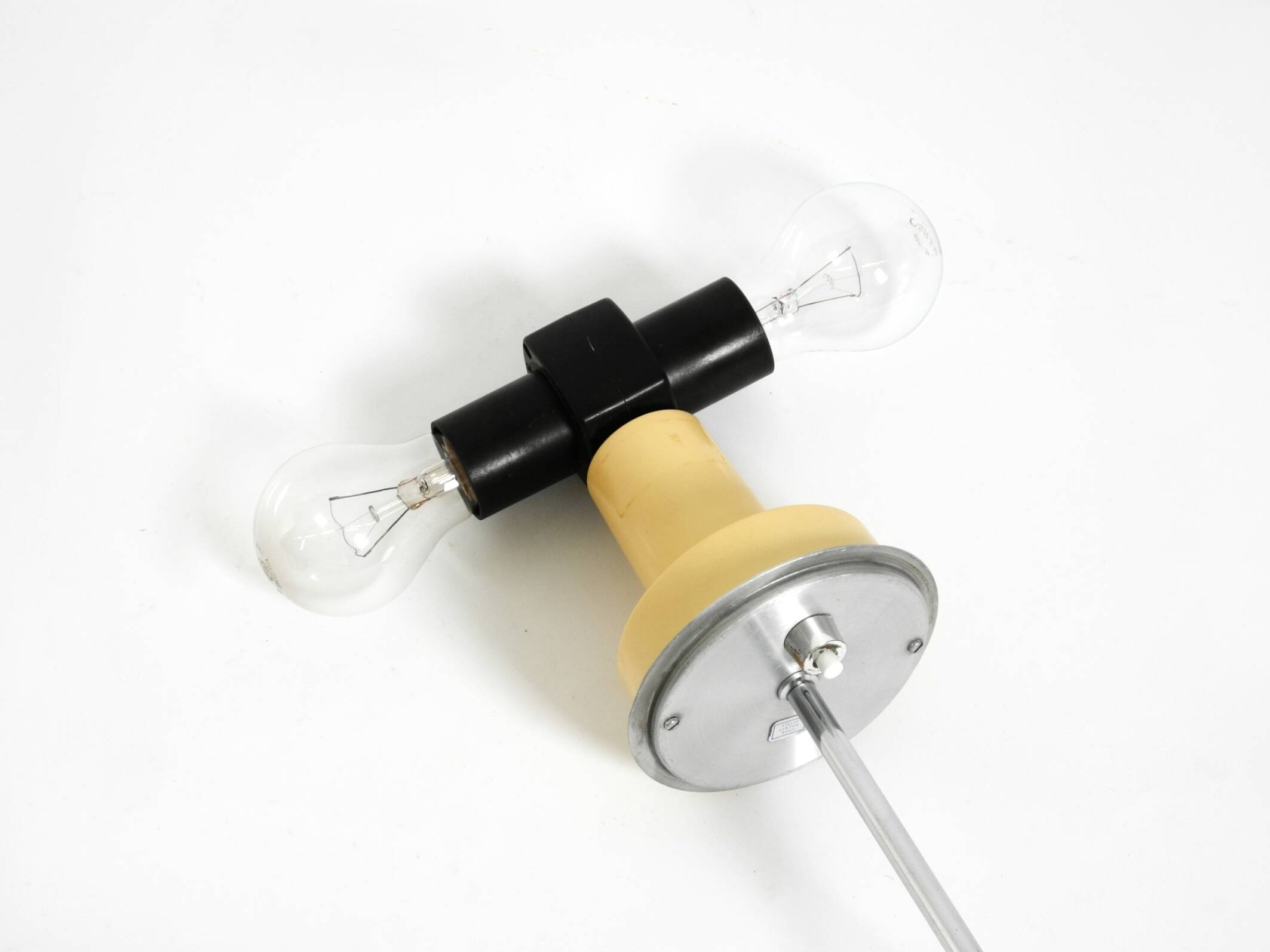 Large original 1960s red Bumling ceiling lamp by Anders Pehrson for Ateljé