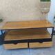 Industrial coffee table