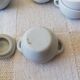22-piece white porcelain dinner set