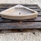 Stone corner sink