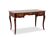 Louis XV style bureau plat with lake scene decoration. Circa 1800.