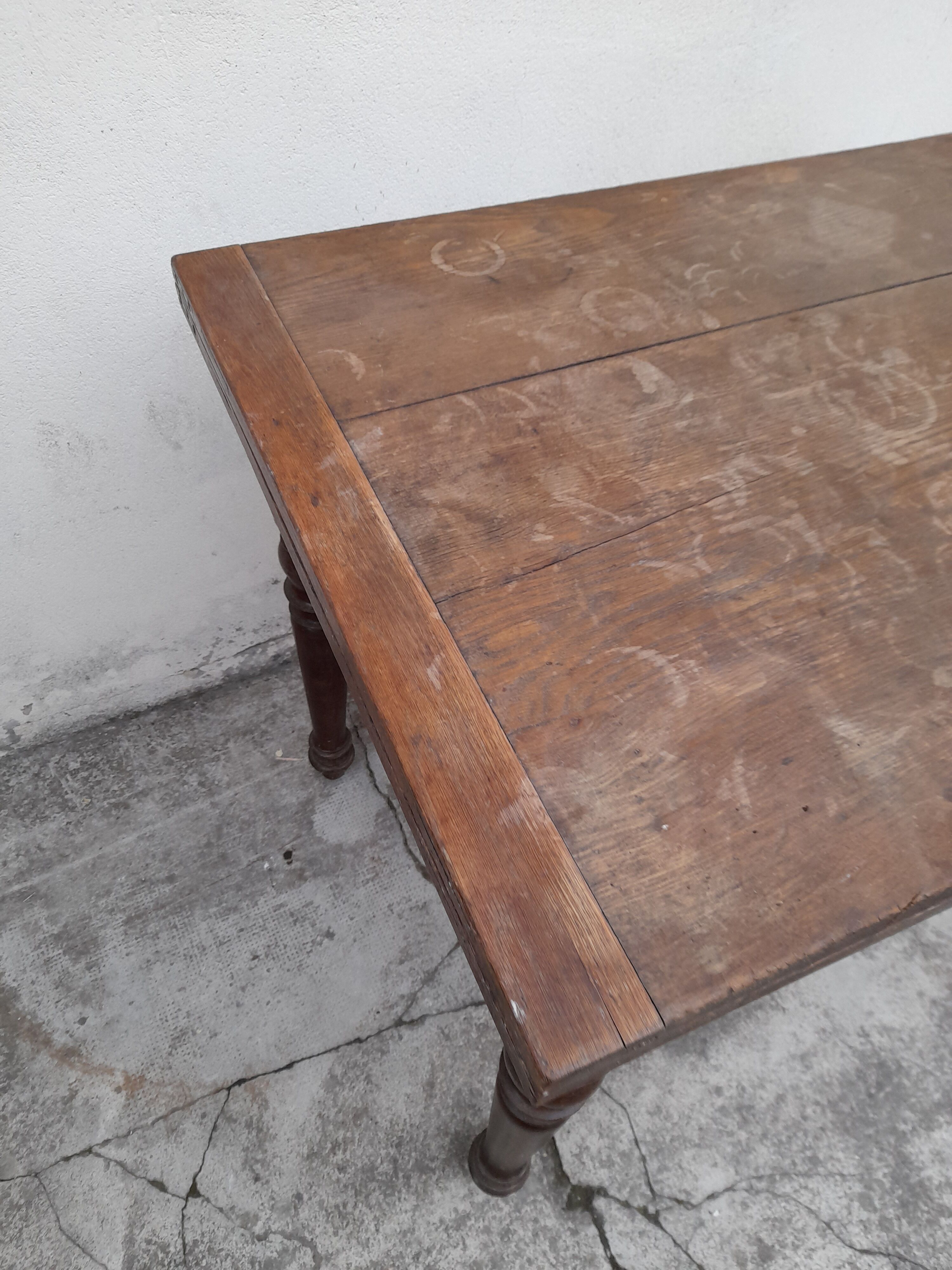 Farm table folding tray called "Wallet" 1900