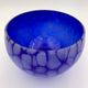 Large vintage round candy in speckled glass, Clichy glass style - 1970s-1980s