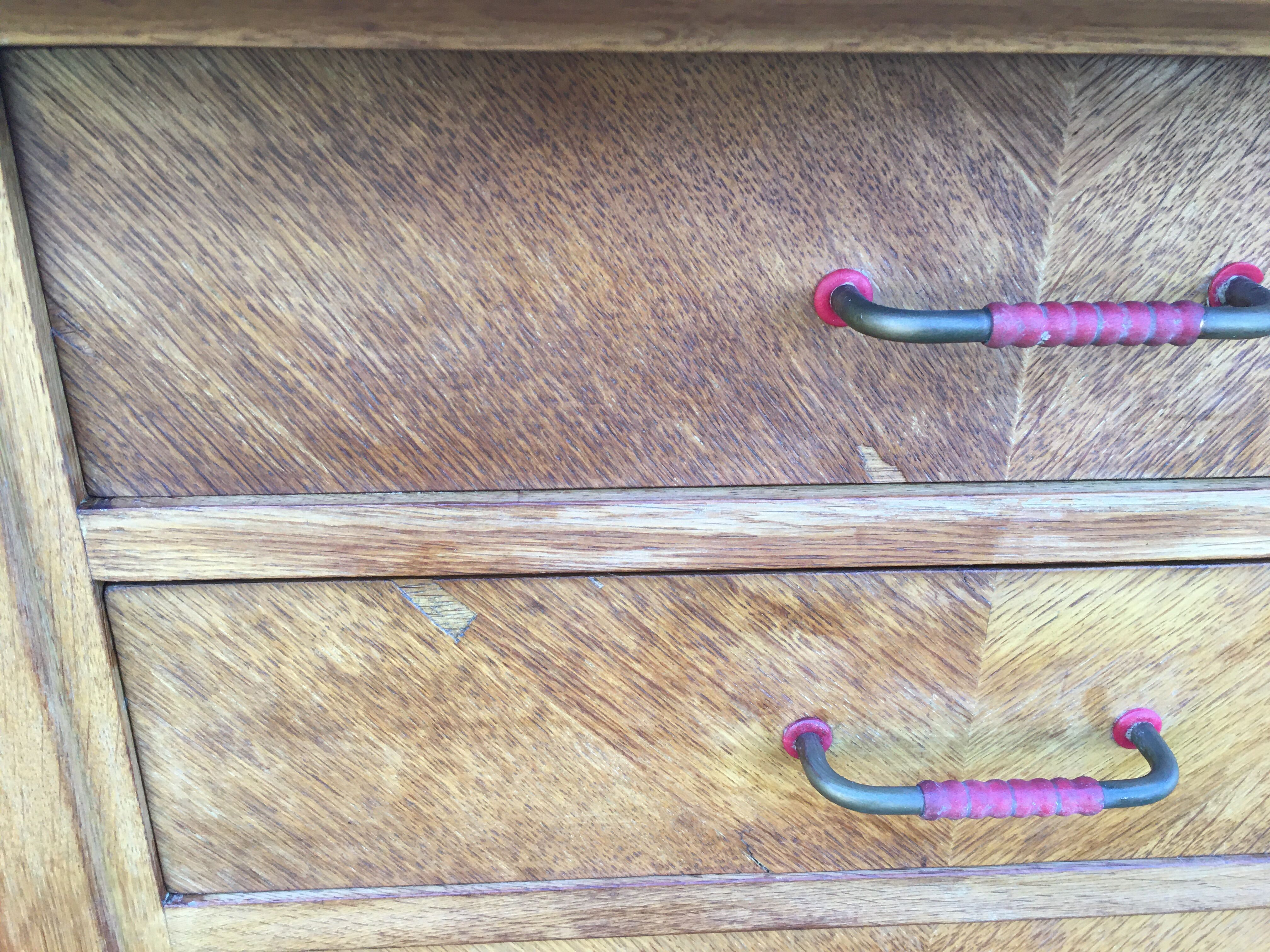 Buffet enfilade vintage feet compass year 50