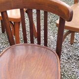 Set of 6 old bistro chairs Baumann and others