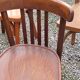 Set of 6 old bistro chairs Baumann and others