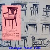 THONET children's armchair N°221, 1900, new canework