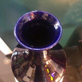 Vase bleu foncé