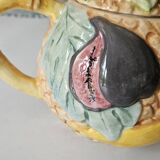 Handmade slip teapot FG