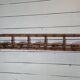 Coat rack wood bamboo 5 hooks, 106cms of L