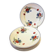 6 flat plates from Salins les Bains, "Poppies" pattern, in very good condition