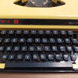 Olympia Typewriter Straw Yellow (Rare)