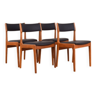 Mid-Century Danish Teak Dining Chairs from Korup Stolefabrik, 1960s, Set of 4
