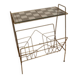 Porte revue laiton vintage