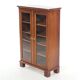 Vintage oak and resinous mahogany cabinet North Germany circa 1890