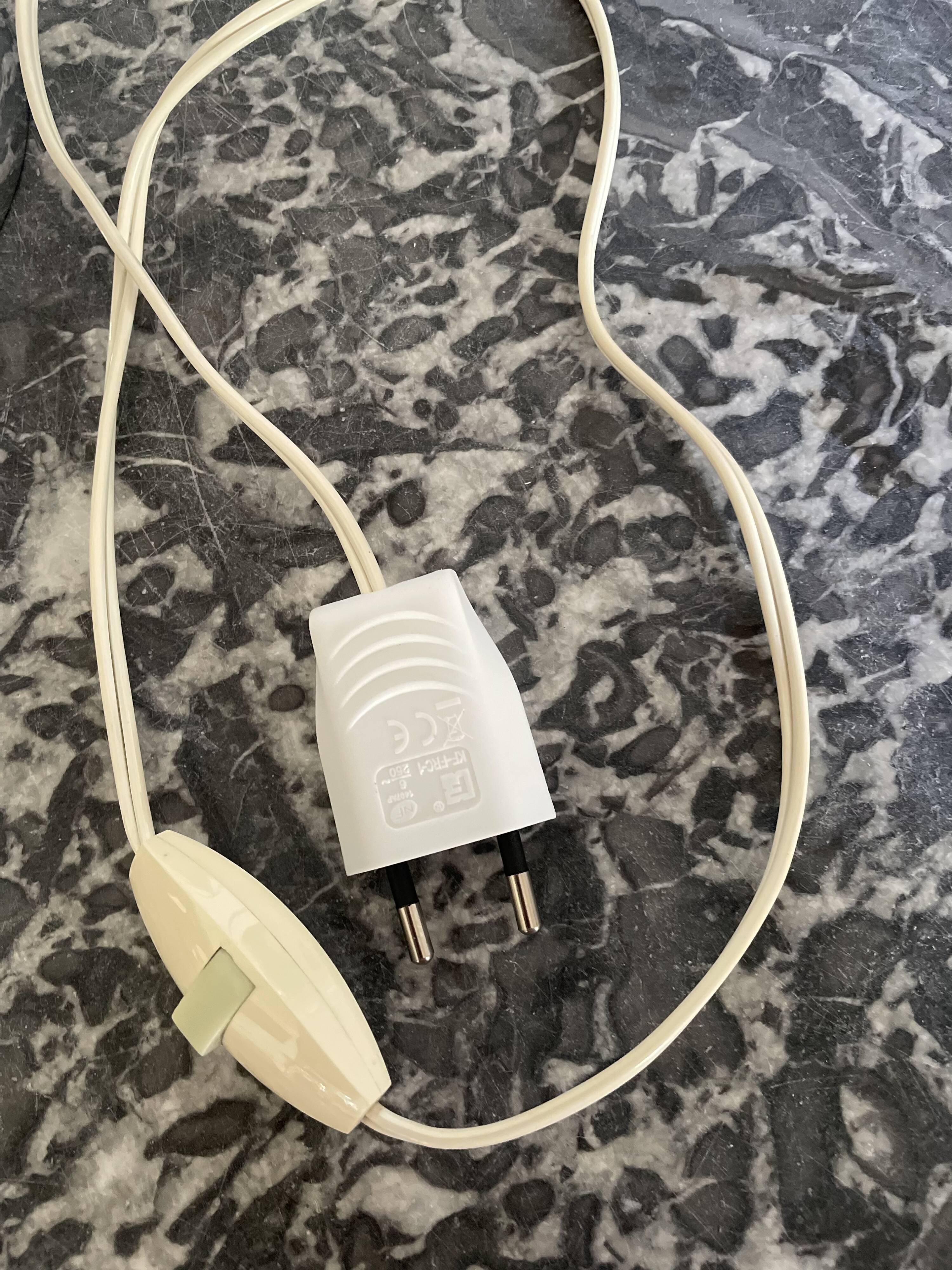 Lampe chromée années 70