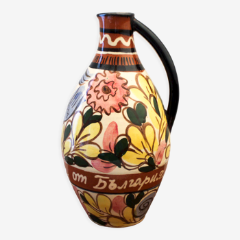 Pitcher with Russian decoration 50s