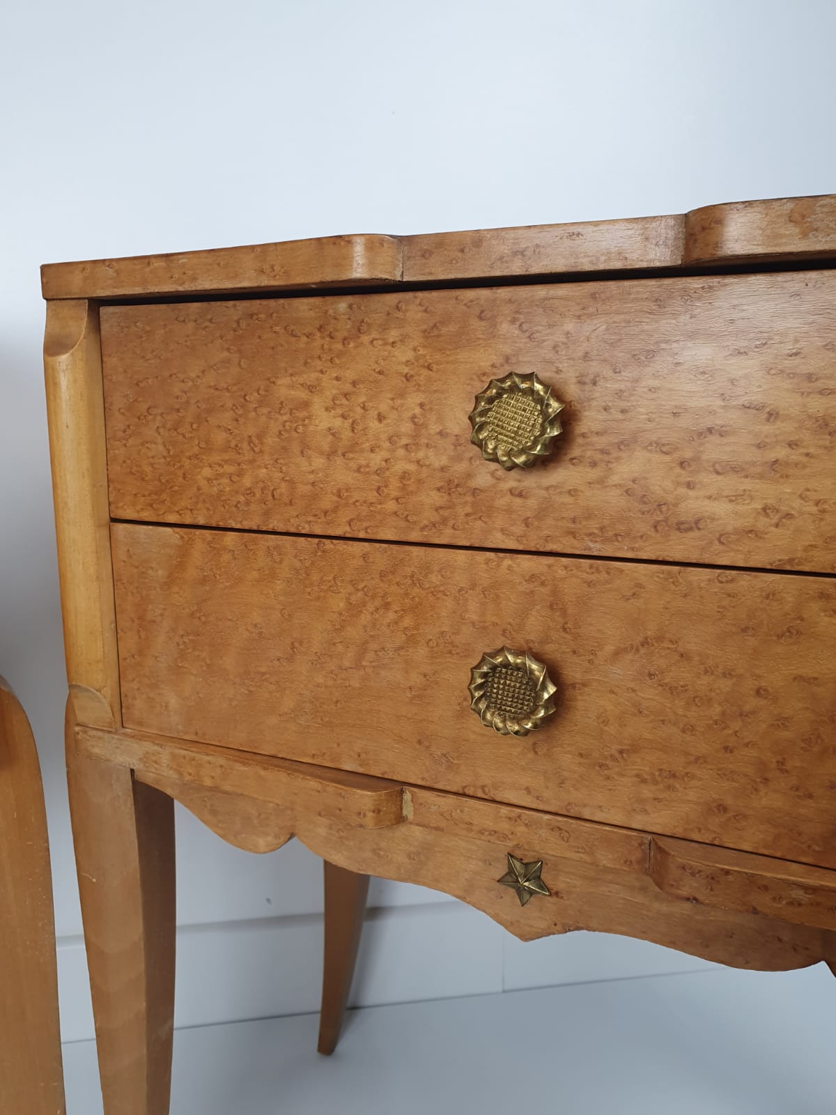 Pair of vintage bedside tables