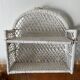 Small rattan shelves