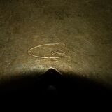 Brass decoration flower tray