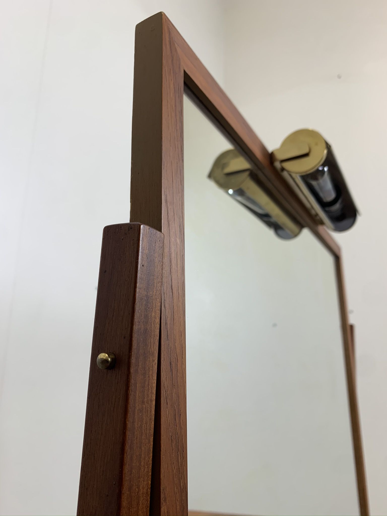 Coiffeuse en teck du milieu du siècle par AB Glas & Trä, années 1960