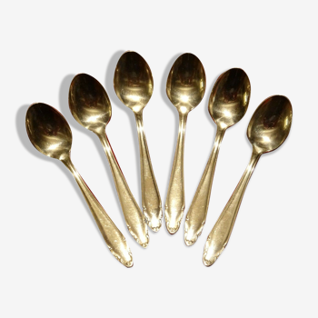Deetjen silver metal coffee spoons