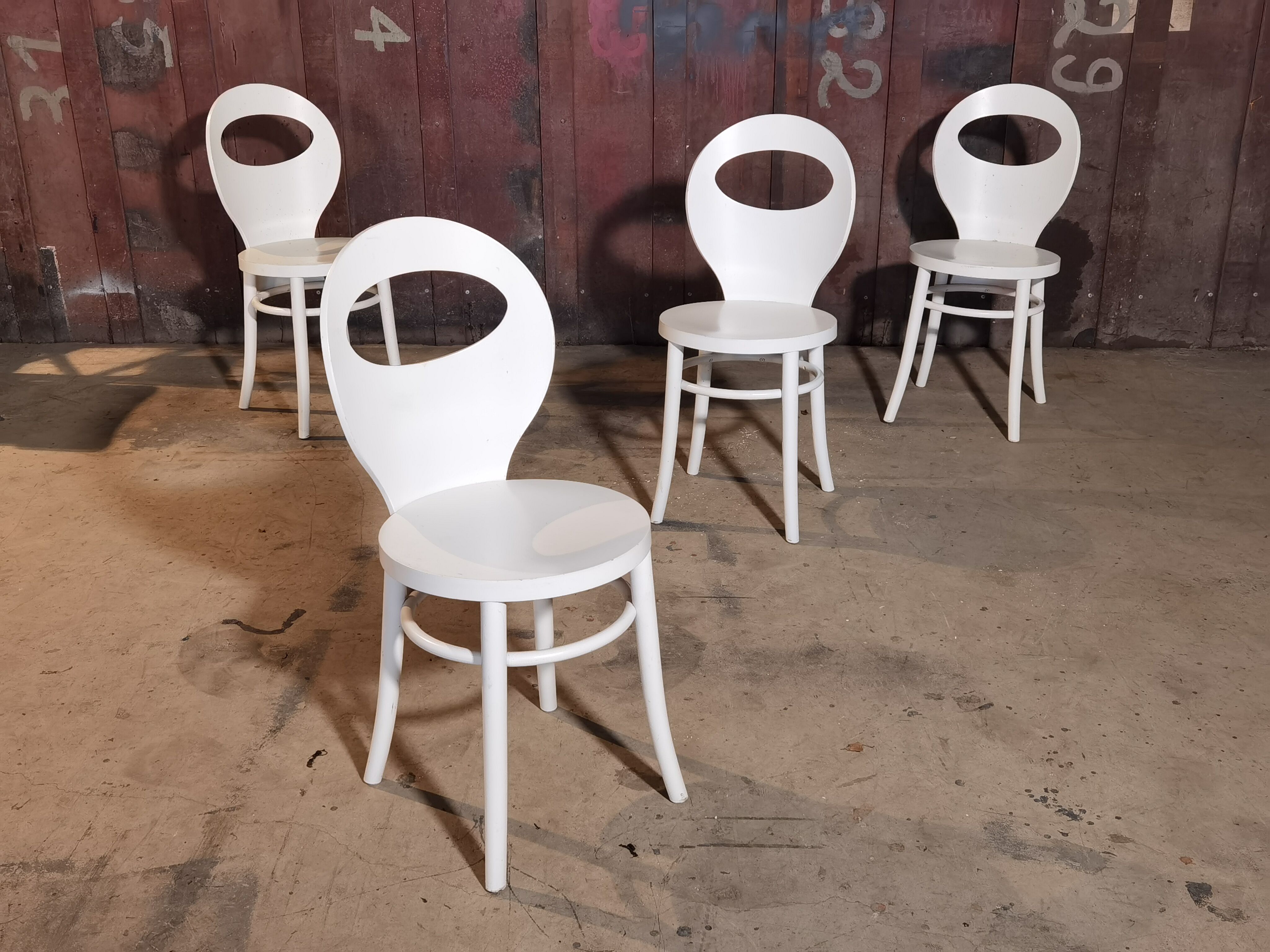 Lot of 4 Baumann chairs