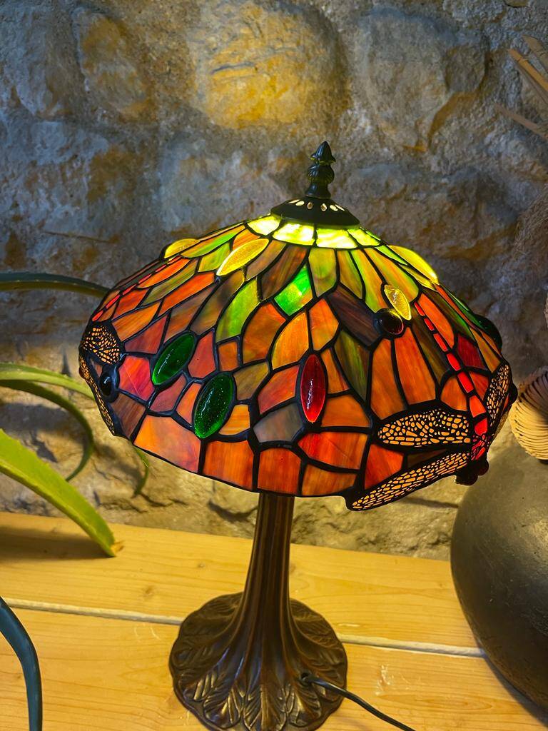 Tiffany style lamp