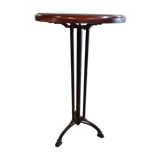 Pedestal table / standing up with cast iron base