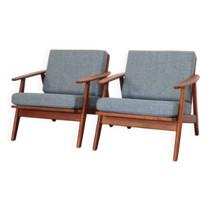 Paire de fauteuils danois