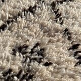 Moroccan berber carpet beni ouarain wool 90x195 cm